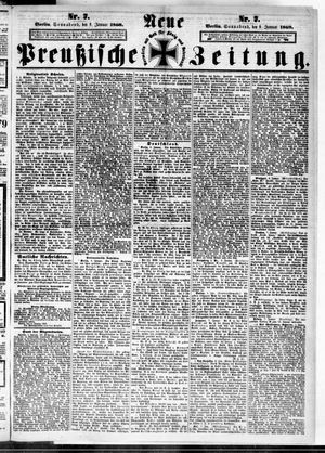 Neue preußische Zeitung vom 09.01.1869