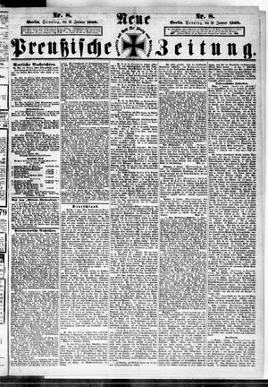 Neue preußische Zeitung vom 10.01.1869