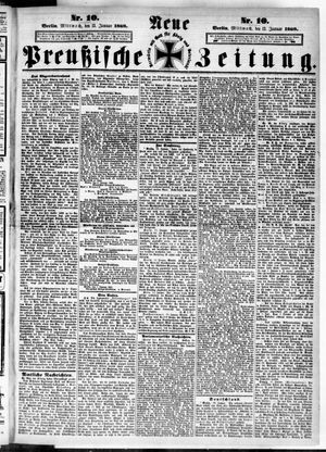 Neue preußische Zeitung vom 13.01.1869