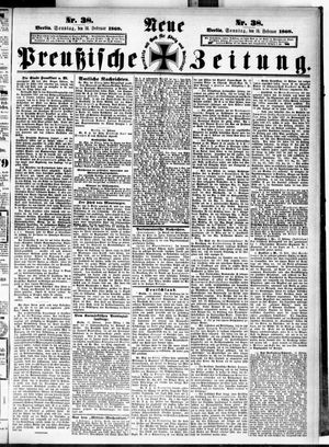Neue preußische Zeitung on Feb 14, 1869