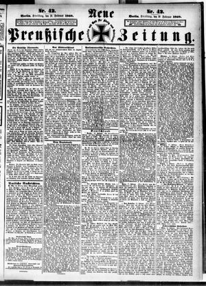 Neue preußische Zeitung vom 19.02.1869