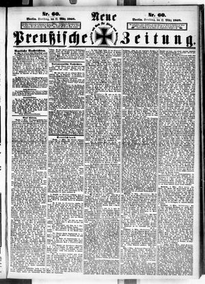 Neue preußische Zeitung vom 12.03.1869