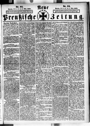 Neue preußische Zeitung vom 31.03.1869