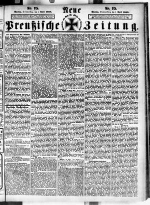 Neue preußische Zeitung vom 01.04.1869