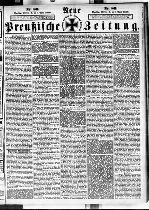 Neue preußische Zeitung vom 07.04.1869