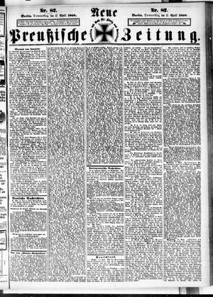 Neue preußische Zeitung vom 15.04.1869