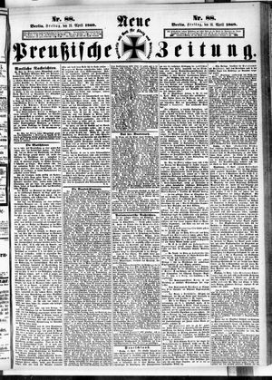 Neue preußische Zeitung vom 16.04.1869