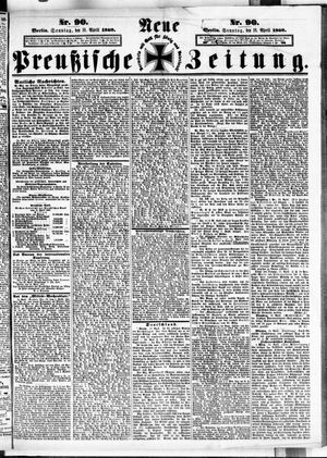 Neue preußische Zeitung vom 18.04.1869