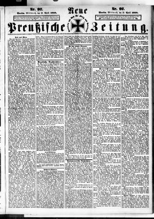 Neue preußische Zeitung vom 28.04.1869