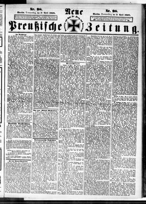 Neue preußische Zeitung vom 29.04.1869