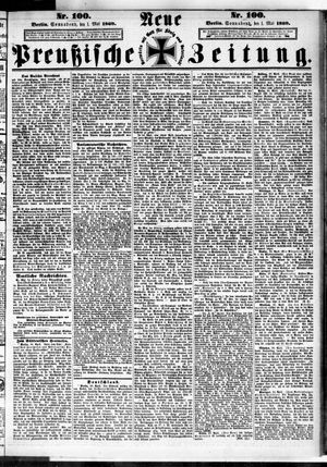 Neue preußische Zeitung vom 01.05.1869