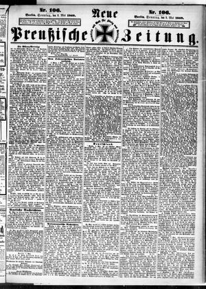 Neue preußische Zeitung vom 09.05.1869