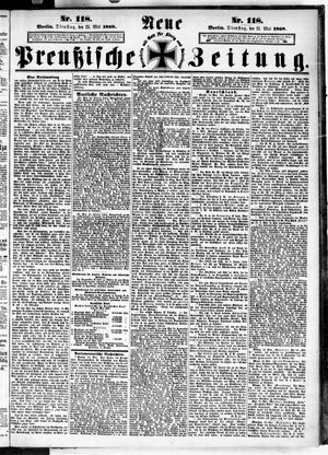 Neue preußische Zeitung vom 25.05.1869