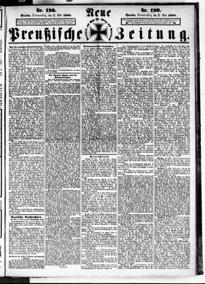 Neue preußische Zeitung vom 27.05.1869