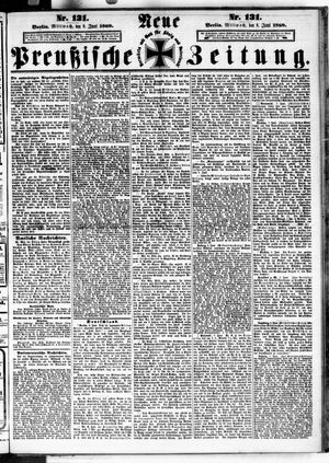 Neue preußische Zeitung vom 09.06.1869