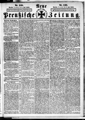 Neue preußische Zeitung vom 29.06.1869