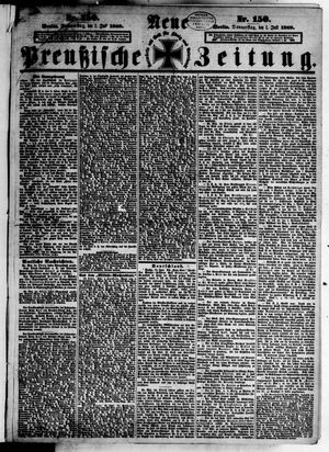 Neue preußische Zeitung vom 01.07.1869