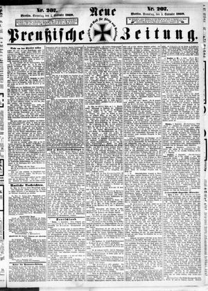 Neue preußische Zeitung vom 05.09.1869