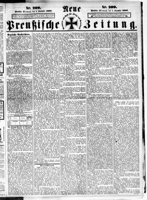 Neue preußische Zeitung vom 08.09.1869