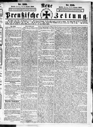 Neue preußische Zeitung vom 24.09.1869