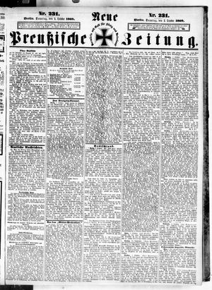 Neue preußische Zeitung vom 03.10.1869
