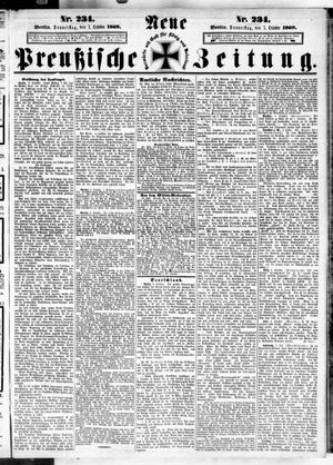 Neue preußische Zeitung vom 07.10.1869