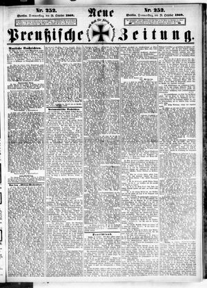 Neue preußische Zeitung vom 28.10.1869