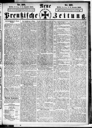 Neue preußische Zeitung vom 26.11.1869