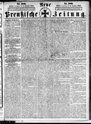 Neue preußische Zeitung vom 30.11.1869
