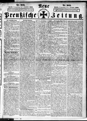 Neue preußische Zeitung vom 02.12.1869