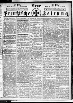 Neue preußische Zeitung vom 09.12.1869