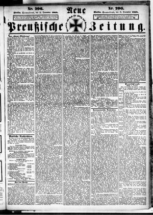 Neue preußische Zeitung vom 18.12.1869