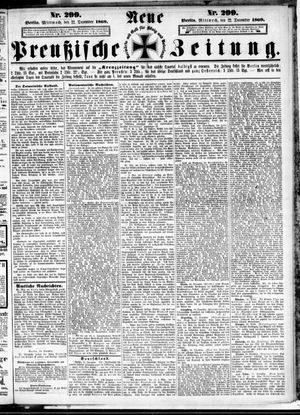 Neue preußische Zeitung vom 22.12.1869