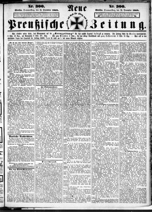 Neue preußische Zeitung vom 23.12.1869