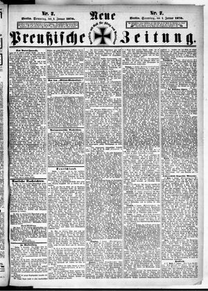 Neue preußische Zeitung vom 09.01.1870