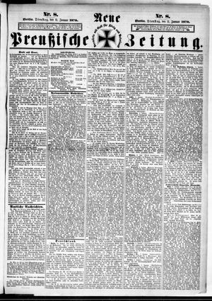 Neue preußische Zeitung vom 11.01.1870