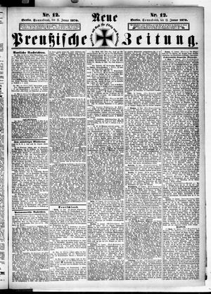 Neue preußische Zeitung vom 15.01.1870