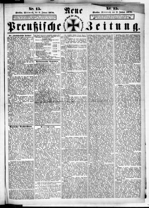 Neue preußische Zeitung vom 19.01.1870