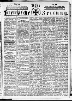 Neue preußische Zeitung vom 29.01.1870