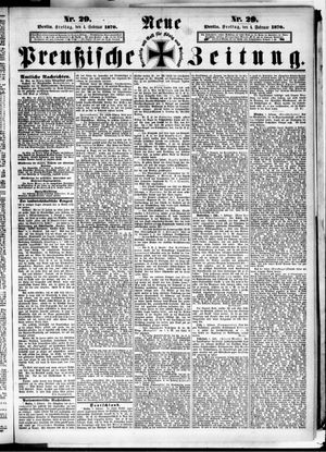 Neue preußische Zeitung vom 04.02.1870