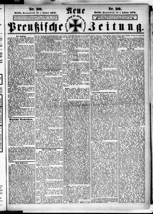 Neue preußische Zeitung vom 05.02.1870