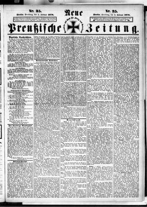 Neue preußische Zeitung vom 11.02.1870