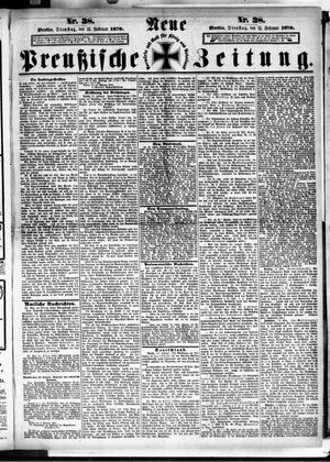 Neue preußische Zeitung vom 15.02.1870