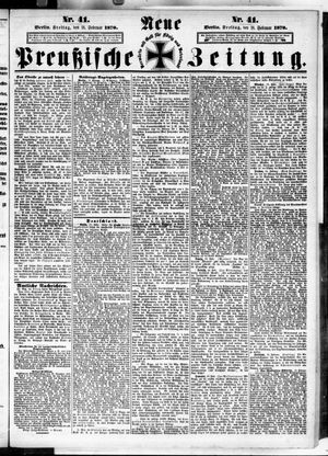 Neue preußische Zeitung vom 18.02.1870