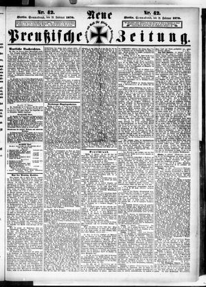 Neue preußische Zeitung on Feb 19, 1870
