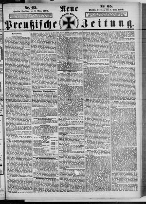Neue preußische Zeitung vom 18.03.1870