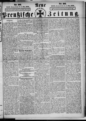 Neue preußische Zeitung vom 19.03.1870