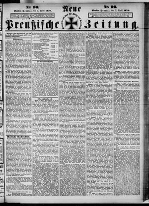 Neue preußische Zeitung vom 17.04.1870