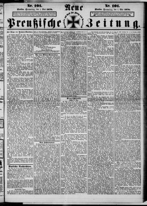 Neue preußische Zeitung vom 01.05.1870