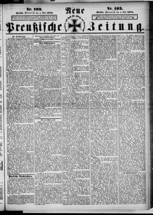 Neue preußische Zeitung vom 04.05.1870